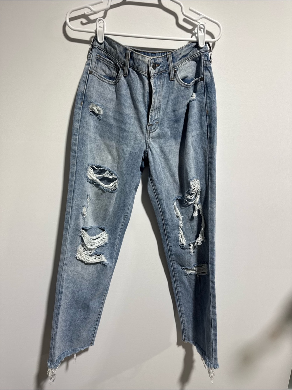 Altar’d State Distressed Light Blue Jeans - Casual Ripped Style size 5